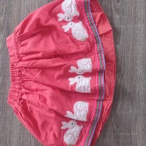 Mini boden bunny skirt